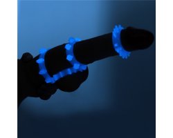Набор из 4 светящихся в темноте эрекционных колец Lumino Play Penis Ring-foto15