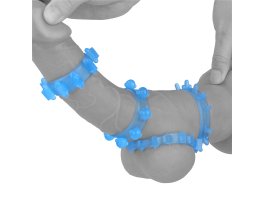 Набор из 4 светящихся в темноте эрекционных колец Lumino Play Penis Ring-foto12