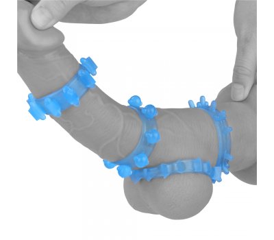 Набор из 4 светящихся в темноте эрекционных колец Lumino Play Penis Ring Набор из 4 светящихся в темноте эрекционных колец Lumino Play Penis Ring
