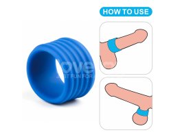 Эрекционное кольцо из силикона Pinnacle Pro Deep Rib Grip Ring, Ø 3,5-foto6