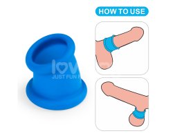 Эрекционное кольцо из  силикона Pinnacle Pro Tapered Squeeze Stretcher, Ø 4,2-foto2