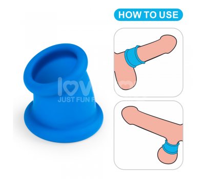 Эрекционное кольцо из  силикона Pinnacle Pro Tapered Squeeze Stretcher, Ø 4,2 Эрекционное кольцо из  силикона Pinnacle Pro Tapered Squeeze Stretcher, Ø 4,2