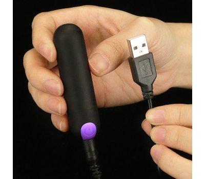 Перезаряжаемая вибропуля с 10 режимами вибрации X-Basic Rechargeable Bullet Перезаряжаемая вибропуля с 10 режимами вибрации X-Basic Rechargeable Bullet