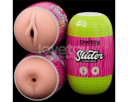 Двухсторонний мастурбатор Slider Double-Ended попка и вагина-foto6