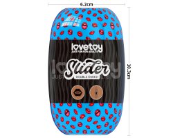 Двухсторонний мастурбатор Slider Double-Ended ротик и вагина мулатки-foto2