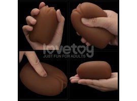 Двухсторонний мастурбатор Slider Double-Ended анус и вагина мулатки-foto7