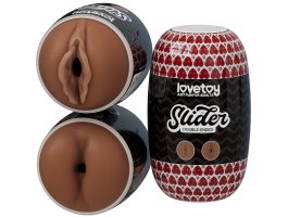 Двухсторонний мастурбатор Slider Double-Ended анус и вагина мулатки Двухсторонний мастурбатор Slider Double-Ended анус и вагина мулатки