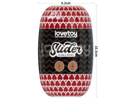 Двухсторонний мастурбатор Slider Double-Ended анус и вагина мулатки-foto5