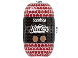 Двухсторонний мастурбатор Slider Double-Ended анус и вагина мулатки-foto4