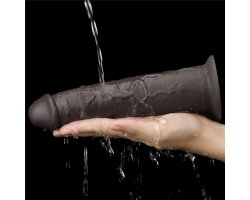 Двухслойный перезаряжаемый ротатор на присоске Platinum Silicone, 20,5 см, Ø 4,8 см-foto6