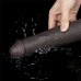 Двухслойный перезаряжаемый ротатор на присоске Platinum Silicone, 20,5 см, Ø 4,8 см