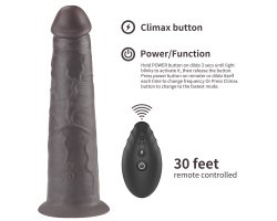 Двухслойный перезаряжаемый ротатор на присоске Platinum Silicone, 20,5 см, Ø 4,8 см-foto7