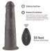 Двухслойный перезаряжаемый ротатор на присоске Platinum Silicone, 20,5 см, Ø 4,8 см