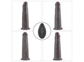 Двухслойный перезаряжаемый ротатор на присоске Platinum Silicone, 20,5 см, Ø 4,8 см-foto12