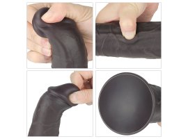 Двухслойный перезаряжаемый ротатор на присоске Platinum Silicone, 20,5 см, Ø 4,8 см-foto9