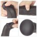 Двухслойный перезаряжаемый ротатор на присоске Platinum Silicone, 20,5 см, Ø 4,8 см