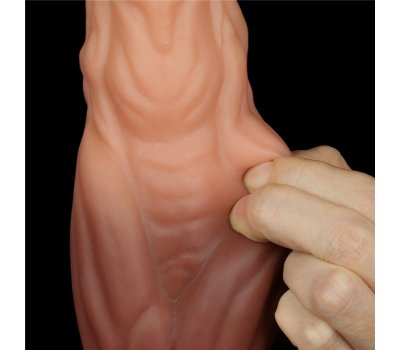 Фаллоимитатор с градиентом и ярким рельефом Platinum Silicone Cock 24,5 см, Ø 6,3 см Фаллоимитатор с градиентом и ярким рельефом Platinum Silicone Cock 24,5 см, Ø 6,3 см
