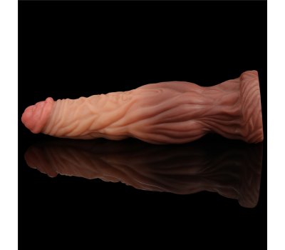 Фаллоимитатор с градиентом и ярким рельефом Platinum Silicone Cock 24,5 см, Ø 6,3 см Фаллоимитатор с градиентом и ярким рельефом Platinum Silicone Cock 24,5 см, Ø 6,3 см