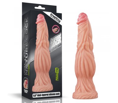 Фаллоимитатор телесного цвета с ярким рельефом Platinum Silicone Cock 24,5 см, Ø 6,3 см Фаллоимитатор телесного цвета с ярким рельефом Platinum Silicone Cock 24,5 см, Ø 6,3 см