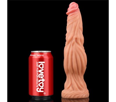 Фаллоимитатор телесного цвета с ярким рельефом Platinum Silicone Cock 24,5 см, Ø 6,3 см Фаллоимитатор телесного цвета с ярким рельефом Platinum Silicone Cock 24,5 см, Ø 6,3 см