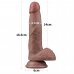 Фаллоимитатор телесного цвета с ярким рельефом Platinum Silicone Cock 18,5 см, Ø 3,7 см Фаллоимитатор телесного цвета с ярким рельефом Platinum Silicone Cock 18,5 см, Ø 3,7 см