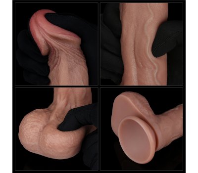 Фаллоимитатор телесного цвета Silicone Cock 22,5 см, Ø 4,2 см Фаллоимитатор телесного цвета Silicone Cock 22,5 см, Ø 4,2 см
