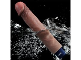 Реалистичный перезаряжаемый вибратор  Real Softee 22,8 см, Ø 4 см-foto3