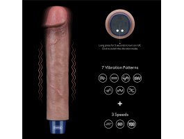 Реалистичный перезаряжаемый вибратор  Real Softee 22,8 см, Ø 4 см-foto5