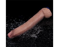 Реалистичный перезаряжаемый вибратор Real Softee 27 см, Ø 4 см-foto15