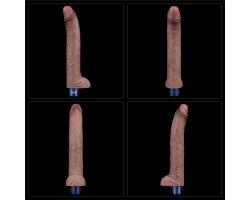 Реалистичный перезаряжаемый вибратор Real Softee 27 см, Ø 4 см-foto10