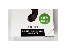 ДЕФЕКТ КОРОБКИ Вибростимулятор промежности Svakom «Benedict» с двойным коьцом, черный, 11,4 см, Ø 5,4 см-foto8