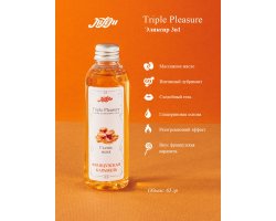 Эликсир для интимного ухода Triple Pleasure Французская карамель, 65 гр-foto2