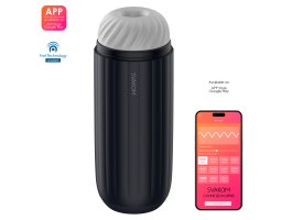 Мастурбатор Svakom «Sam Neo 2 Pro» с управлением через смартфон и функцией подогрева