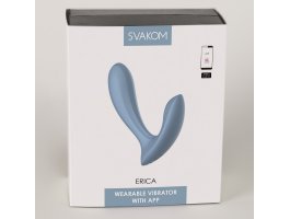 Вибростимулятор с управлением через приложение Svakom «Erica», пыльный голубой-foto5