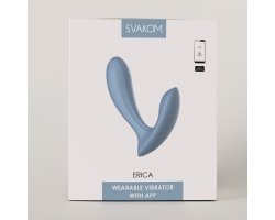 Вибростимулятор с управлением через приложение Svakom «Erica», пыльный голубой-foto7