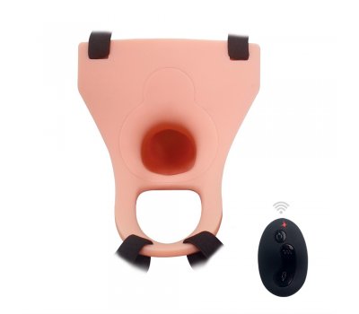 Реалистичный фаллопротез с вибрацией Silicone Curved Dong, 17 см, Ø 4 см Реалистичный фаллопротез с вибрацией Silicone Curved Dong, 17 см, Ø 4 см