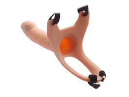 Реалистичный фаллопротез из силикона Silicone Curved Dong, 14,5 см, Ø 3,5 см-foto2