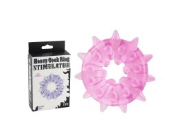 Кольцо эрекционное розового цвета "Heavy Cock Ring- Stimulator"-foto2