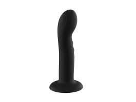 Перезаряжаемый вибратор с пульсацией "Duo-pulse rippled vibrator", черный, 17,2 см, Ø 4 см-foto2