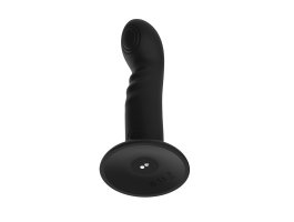 Перезаряжаемый вибратор с пульсацией "Duo-pulse rippled vibrator", черный, 17,2 см, Ø 4 см-foto6