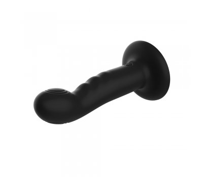 Перезаряжаемый вибратор с пульсацией "Duo-pulse rippled vibrator", черный, 17,2 см, Ø 4 см Перезаряжаемый вибратор с пульсацией "Duo-pulse rippled vibrator", черный, 17,2 см, Ø 4 см