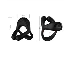 Перезаряжаемое эрекционное кольцо "Lust Ring Stim", Ø 4,4 см-foto2