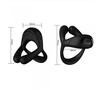 Перезаряжаемое эрекционное кольцо "Lust Ring Stim", Ø 4,4 см Перезаряжаемое эрекционное кольцо "Lust Ring Stim", Ø 4,4 см