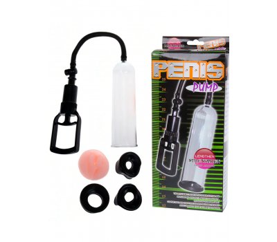 Вакуумная помпа для коррекции размеров "Penis Pump" 19 см, Ø 5,5 см Вакуумная помпа для коррекции размеров "Penis Pump" 19 см, Ø 5,5 см
