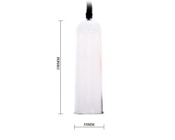 Вакуумная помпа для коррекции размеров "Penis Pump" 19 см, Ø 5,5 см-foto5