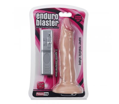 ДЕФЕКТ УПАКОВКИ Вибратор реалистичный на присоске Enduro Blaster Realistic Dong, длина 21,5 см, Ø 3,8 см ДЕФЕКТ УПАКОВКИ Вибратор реалистичный на присоске Enduro Blaster Realistic Dong, длина 21,5 см, Ø 3,8 см