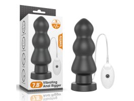 ДЕФЕКТ Большая анальная елочка с вибрацией King Sized, 20 см, Ø 7 см ДЕФЕКТ Большая анальная елочка с вибрацией King Sized, 20 см, Ø 7 см