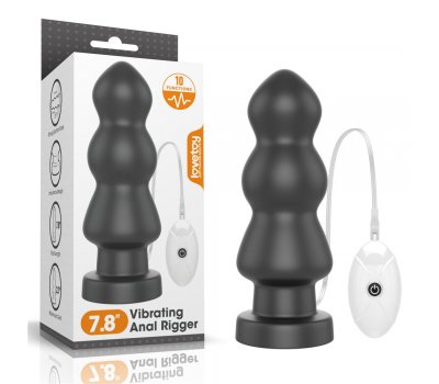 ДЕФЕКТ Большая анальная елочка с вибрацией King Sized, 20 см, Ø 7 см ДЕФЕКТ Большая анальная елочка с вибрацией King Sized, 20 см, Ø 7 см