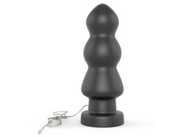 ДЕФЕКТ Большая анальная елочка с вибрацией King Sized, 20 см, Ø 7 см-foto9
