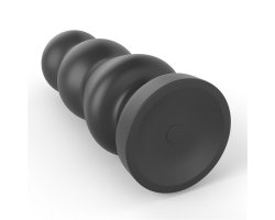 ДЕФЕКТ Большая анальная елочка с вибрацией King Sized, 20 см, Ø 7 см-foto5